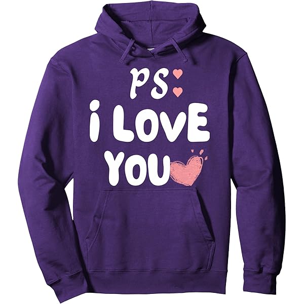 Amazon.com: Ps I Love You Day Purple Day T-Shirt : Clothing, Shoes